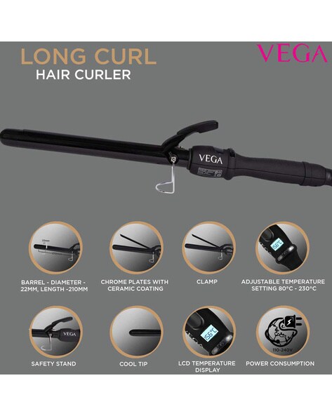 Vega hair curling outlet machine