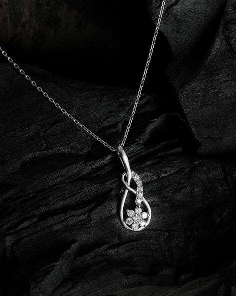 Voylla Silver-Plated Pendants Necklace