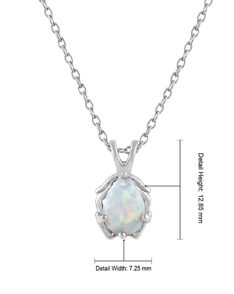 Halo Opal and Diamond Necklace – Bella's Fine Jewelers