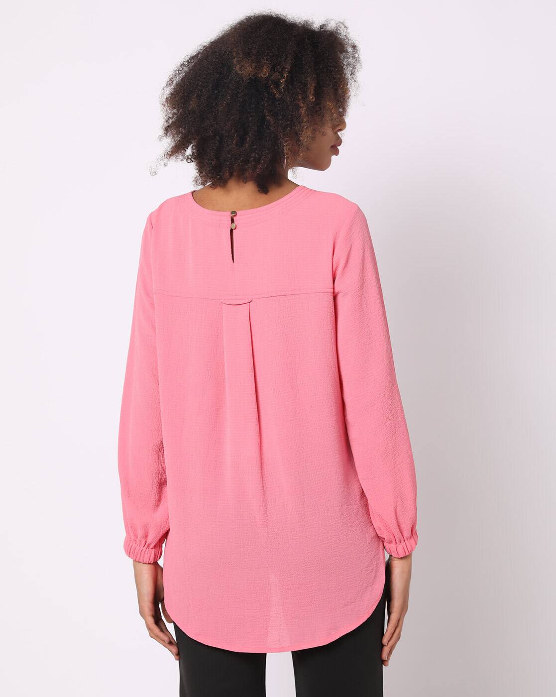 Buy Pink Tops for Women by Fig Online | Ajio.com