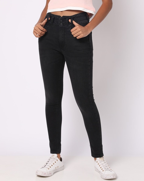 Buy Black Jeans Women Online In India -  India