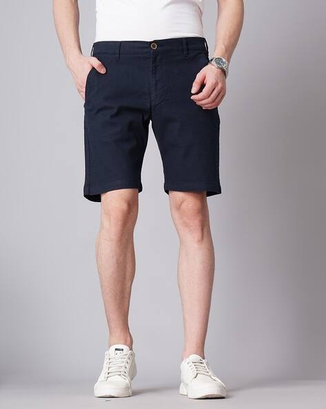 Slim Fit Shorts with Insert Pockets