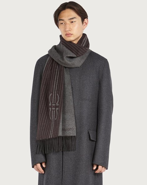 Ferragamo gancini scarf best sale