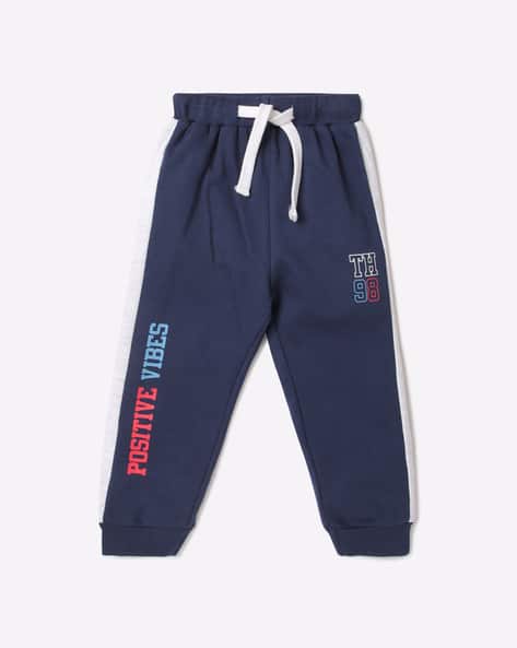 Buy Navy Blue Track Pants for Boys by Toffy House Online
