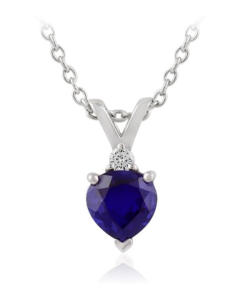 Buy Blue & White Necklaces & Pendants for Women by Ornate Jewels Online |  Ajio.com