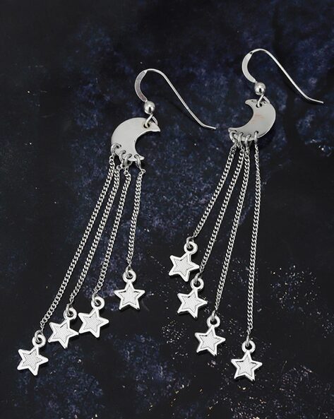 Star Dangle Earrings  Notch