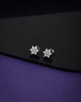vanbelle 925 Sterling Silver CZs Stud Earrings VANE155-picture-11