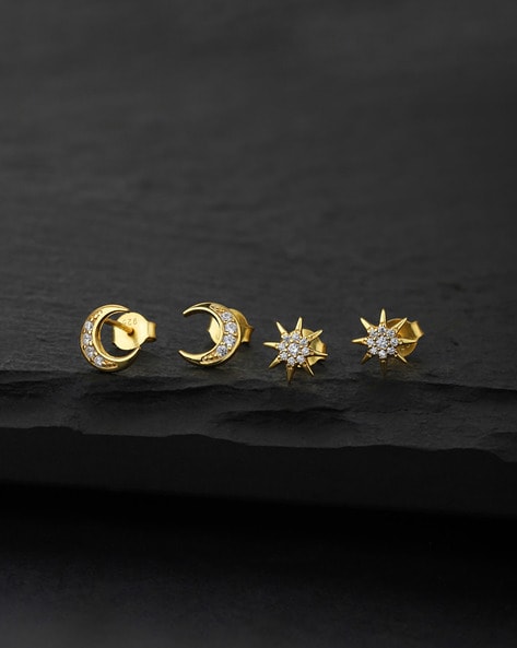 Fashion New Design Hot Sale Women Copper 18K Gold Plated Star Earrings -  China Fashion Earring and Wholesale Earring price | Made-in-China.com