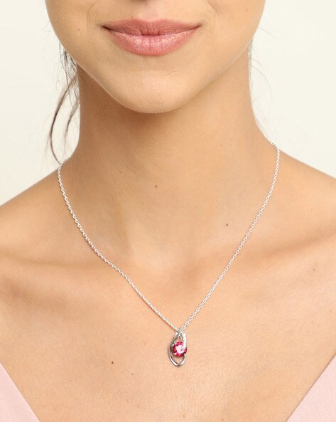 Tiffany & Co. 925 Silver Medium Red Rim Edge RTT Heart 16 Necklace pouch -  Etsy Sweden
