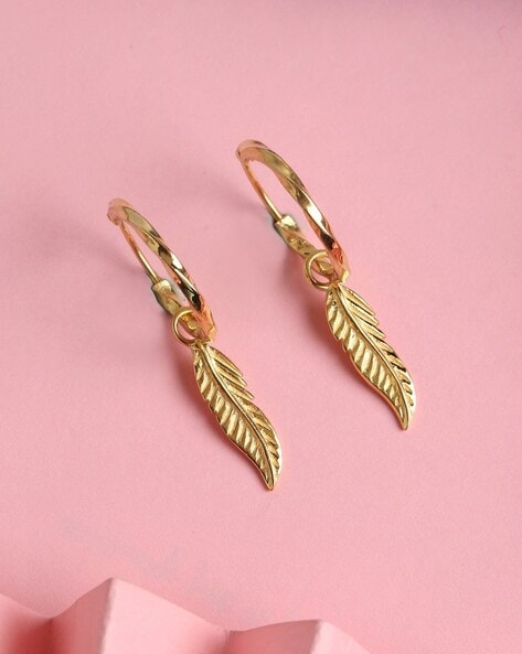 Buy Gold-Toned Earrings for Women by Johori Online | Ajio.com