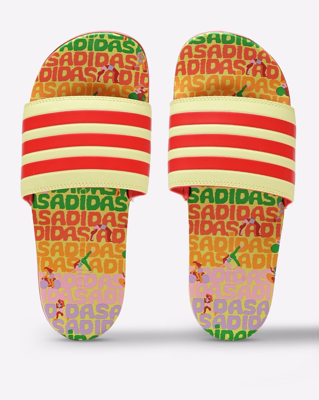 Adidas shop adilette multicolor