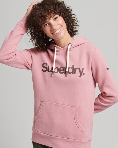 Buy Pink Sweatshirt & Hoodies for Women by SUPERDRY Online