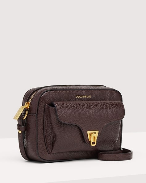 Buy COCCINELLE Beat Soft Crossbody Bag Chocolate Color Women