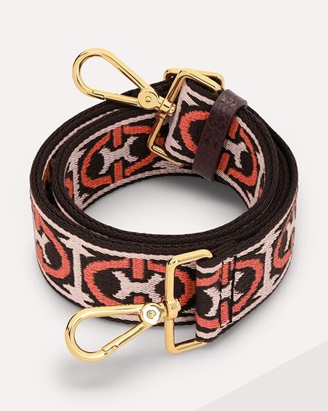 Coccinelle monogram-jacquard bag strap