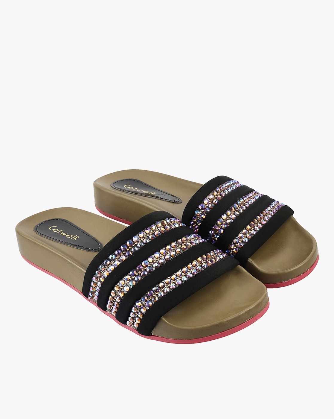 Buy MAUVE/WHT Flip Flop & Slippers for Women by CAMPUS Online | Ajio.com