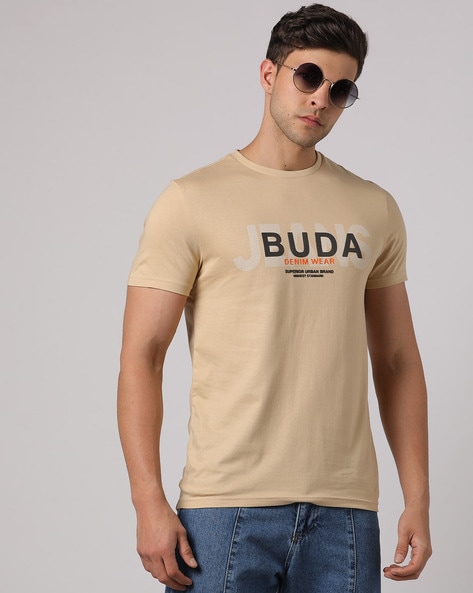 Buy Beige Shirts for Men by Buda Jeans Co Online