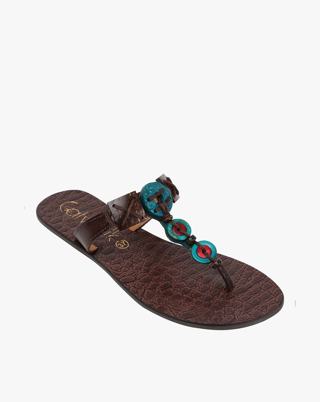 Buy Multicoloured Flat Sandals for Women by CATWALK Online | Ajio.com