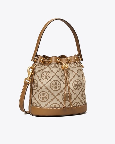 Women's 't Monogram' Jacquard Shoulder Bag by Tory Burch