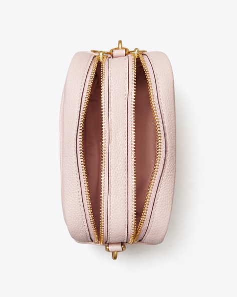 Tory Burch Perry top Bombé Mini Bag in pink color