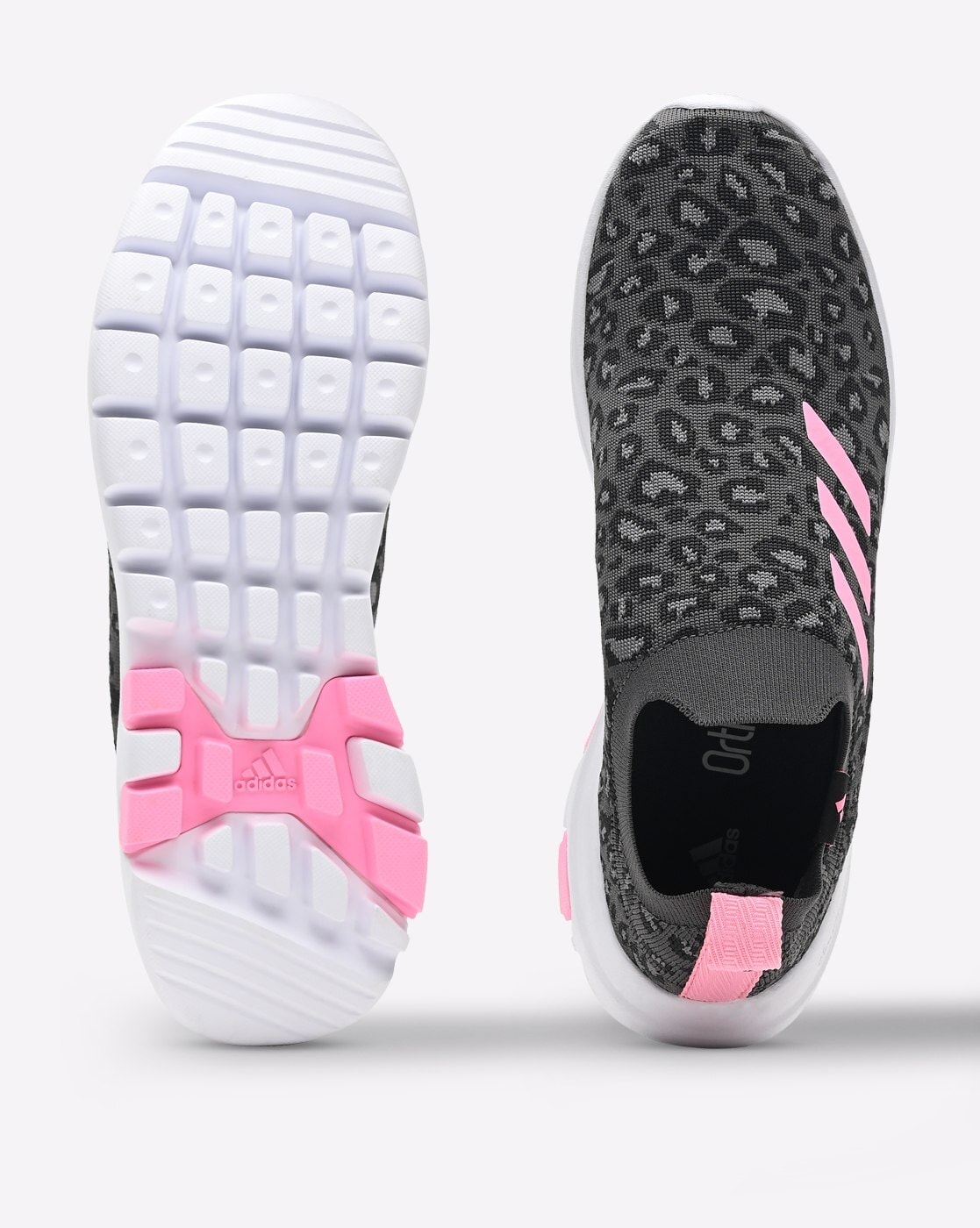 Adidas swift run women's pink outlet leopard