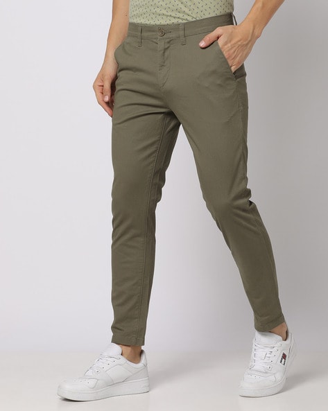 Buy Men Pure Cotton Casual Trousers Online at Best Prices in India -  JioMart.-saigonsouth.com.vn