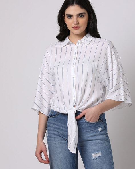 Buy Blue Tops for Women by Buda Jeans Co Online