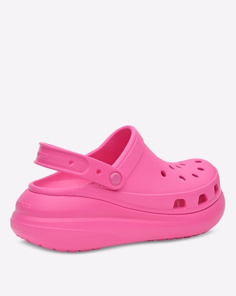 Crocs pink online fur