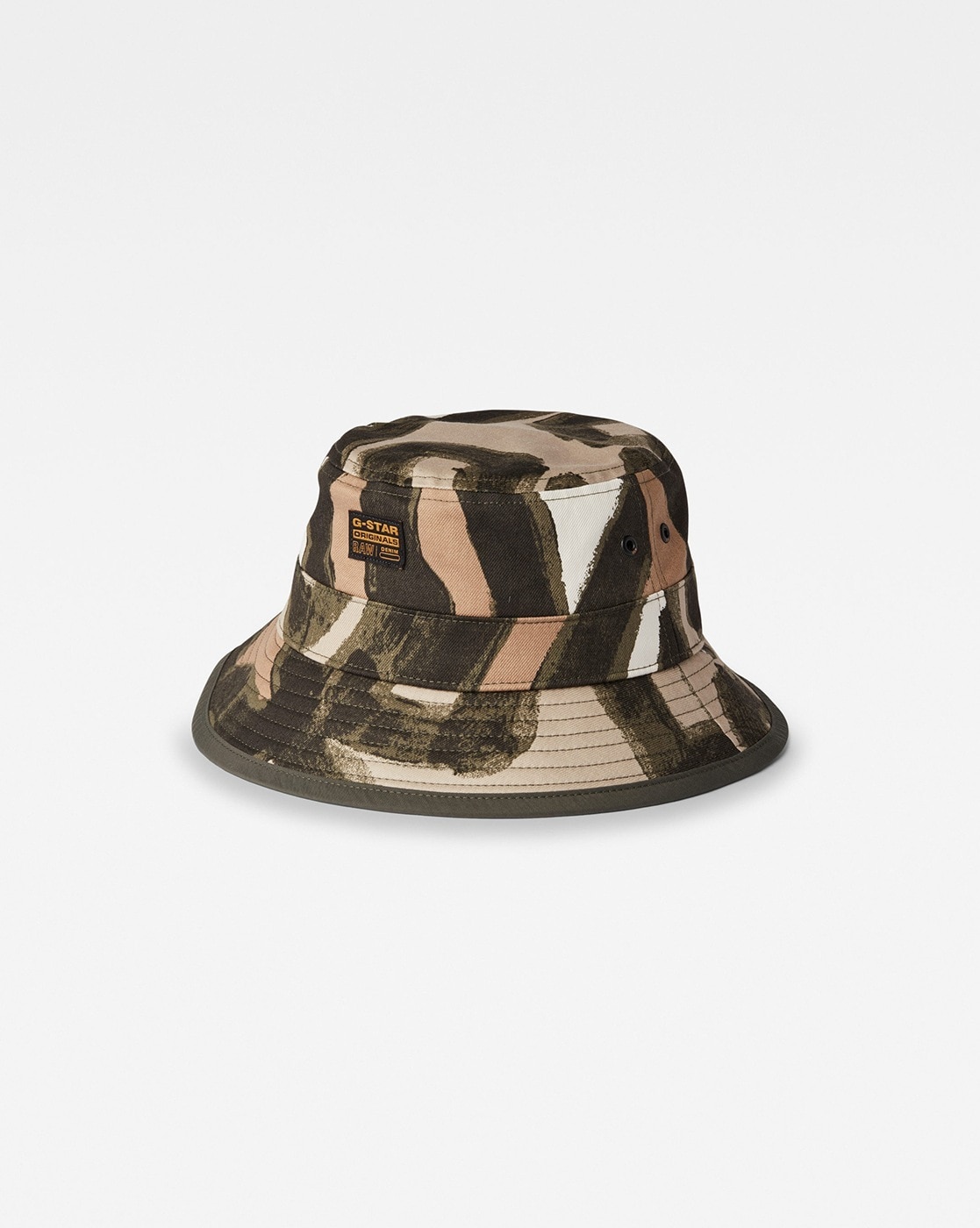 Camouflage Print Bucket Hat