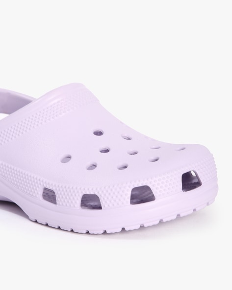 Purple on sale crocs cheap