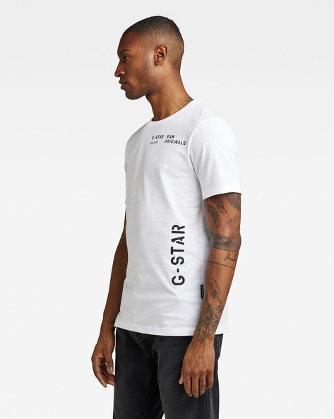 g star raw white t shirt