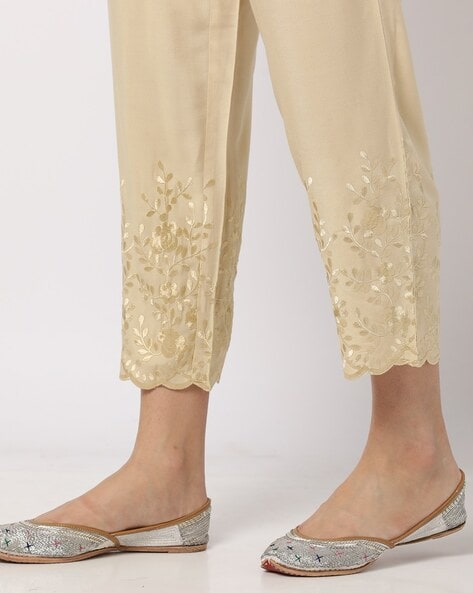 Buy Beige Pants for Women by AVAASA MIX N' MATCH Online