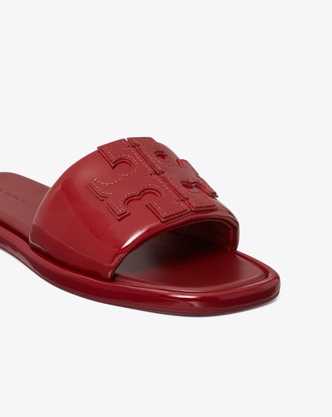 Tory burch ines fashion slide red