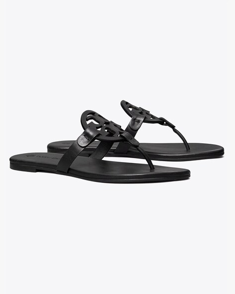 Tory burch hot sale sandals miller black