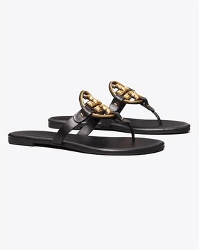 Tory burch metal miller on sale sandals