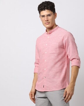 Slim Fit Shirt collar Shirt with 30% discount!