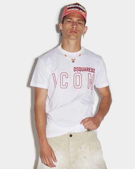 Mens Tshirts White Dsquared2 T Shirt DSQUARED2 Men T-Shirts