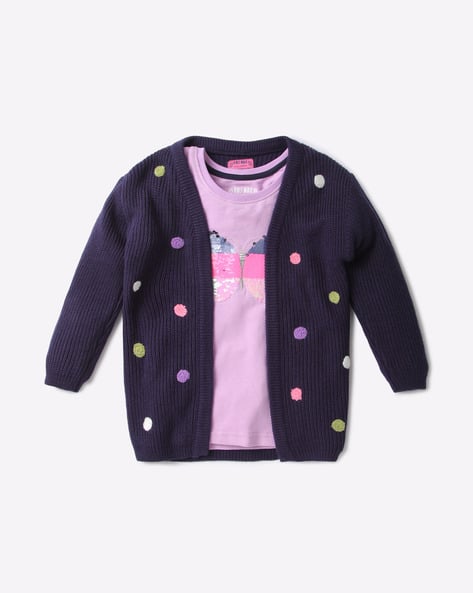 Walmart V Neck Sweater Juniors Knit Cardigan Walmart Sweaters