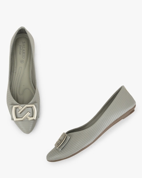 Light grey clearance flat shoes