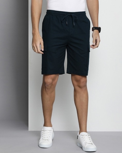 Buy Blue Shorts & 3/4ths for Men by The Indian Garage Co Online