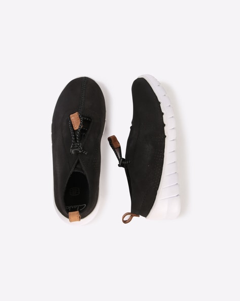 Clarks Leather Lace-Up Casual Shoes