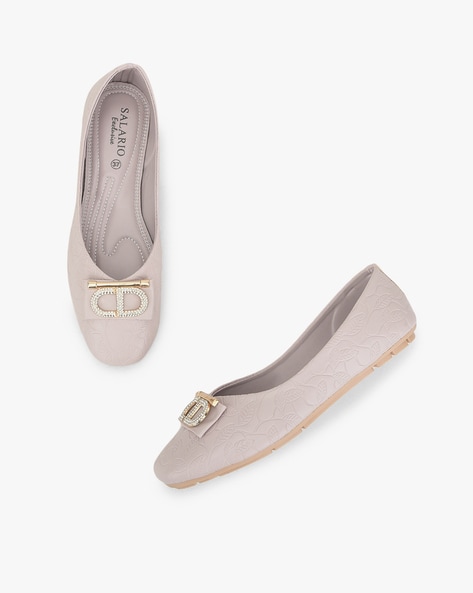 Lavender hot sale flat shoes