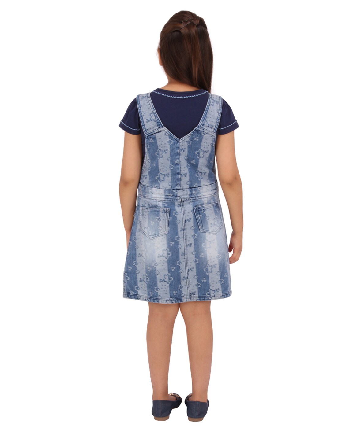 KIDS DENIM CASUAL FROCKS FOR YOUR LITTLE PRIENCESSFrocks & Dresses