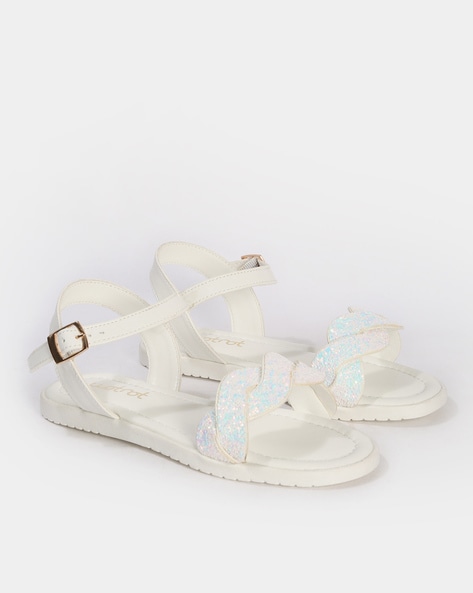 Childrens discount white sandals