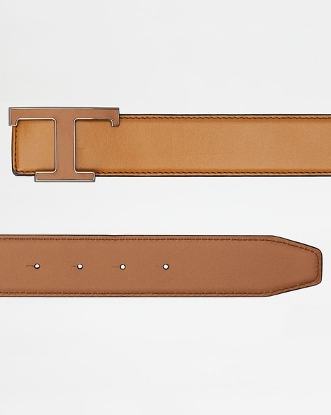 Tod's T Timeless Reversible Leather Belt