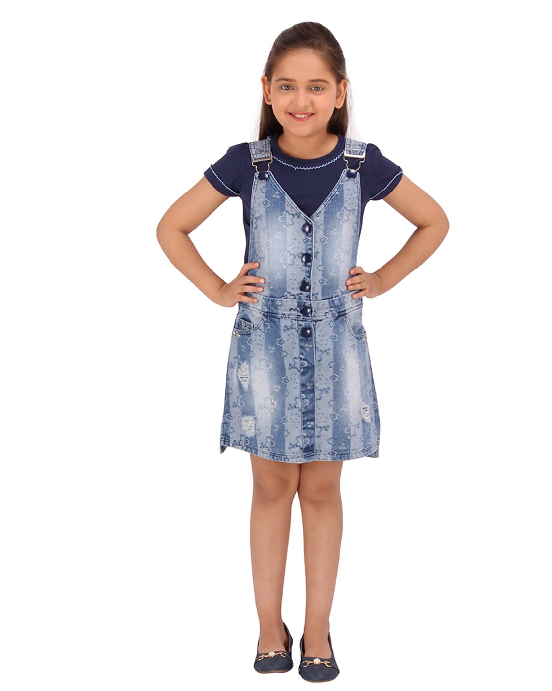Teenager Button-front Denim Dress - Blue | Levi's® AT
