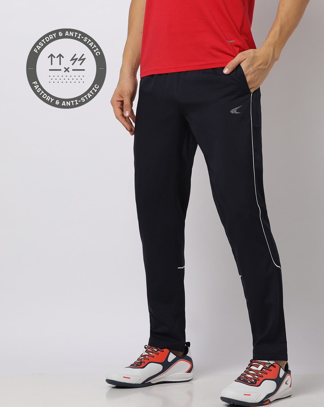 Buy Blue Track Pants for Men by PERFORMAX Online | Ajio.com