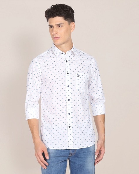 Buy White Shirts for Men by U.S. Polo Assn. Online Ajio