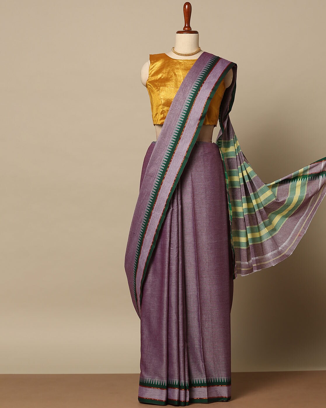 Luxurious Golden Muga Silk Handloom Saree Woven From Assam , India - Etsy