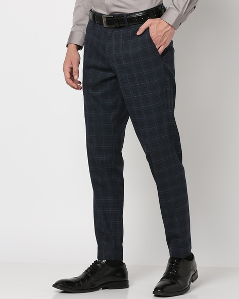 Buy U.S. Polo Assn. Mid Rise Check Trousers - NNNOW.com