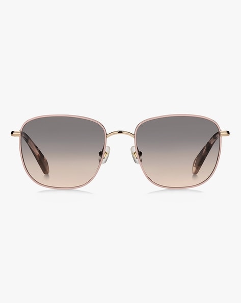 kate spade | Accessories | New Kate Spade Joelynn 52mm Semirimless Retro  Sunglasses Brushed Gold | Poshmark